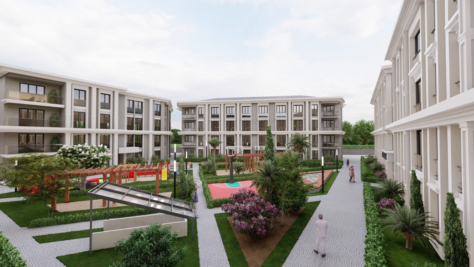 Nefes İstanbul Peyzajlı Avlu