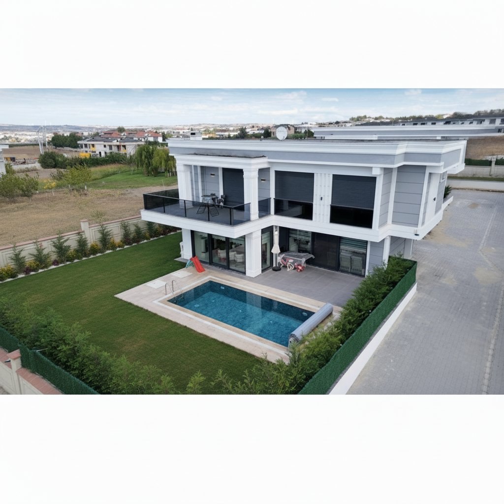 Silivri Havadan Tek Villa